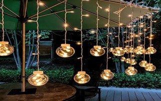 ACAMPANADO DE LUCES LED
